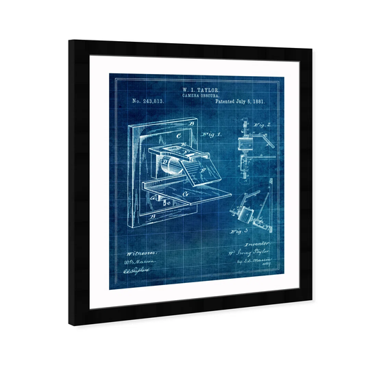 'Camera Obscura 1881' Framed Graphic Art