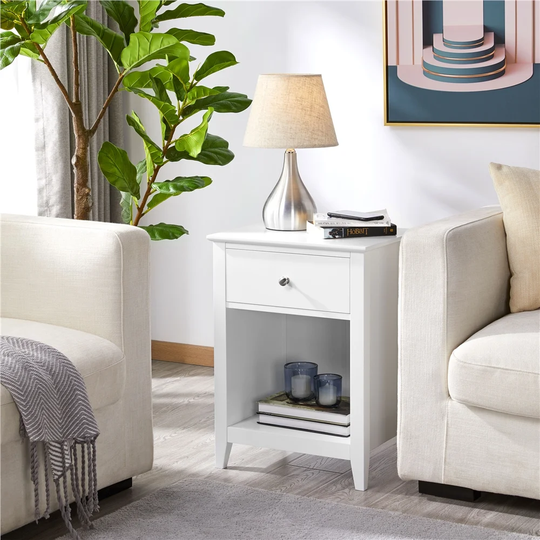 Gilleland 1 Drawer Bedside Table