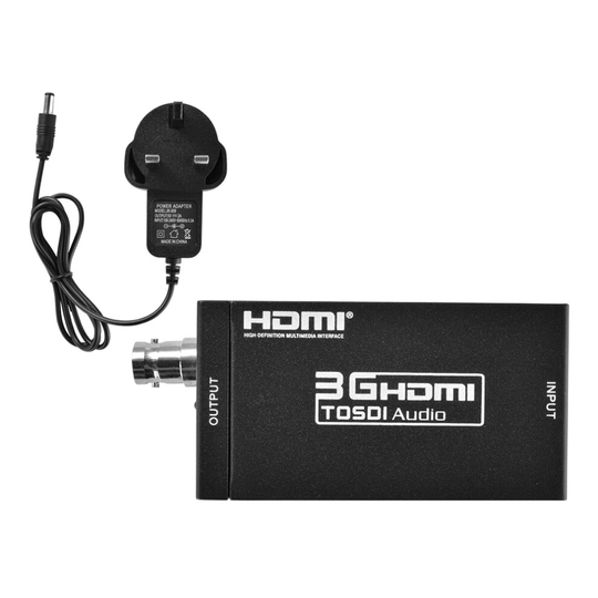 HDMI To 3G-SDI Converter Adapter HD720P 1080P 60Hz 30Hz Video Audio