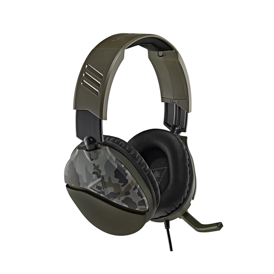 Turtle Beach Recon 70 Headphones - Camo Green