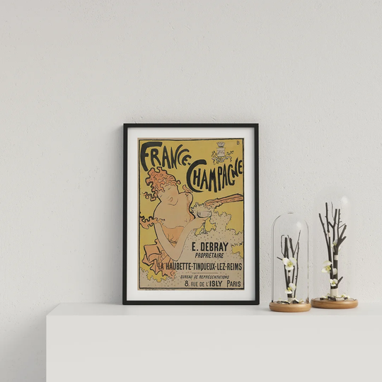 Vintage French Champagne Advert