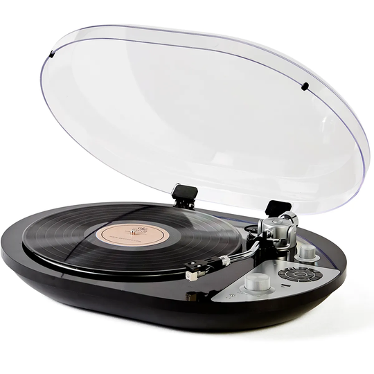 GPO PR 50 Twin Speed Turntable - Black