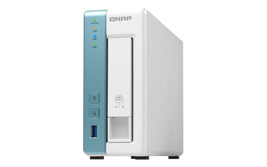 QNAP TS-131K 1TB (1 x 1TB WD RED) 1 Bay - Desktop NAS