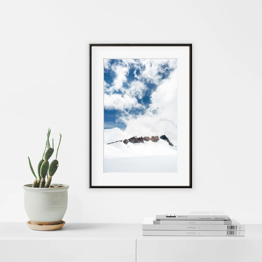 Mt Ruapehu New Zeland - Picture Frame Photograph Print on Paper