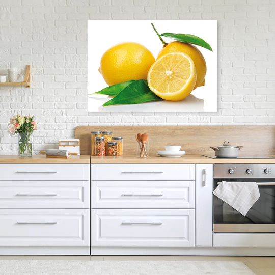 Canvas Print, Food And Drinks Yellow 16812