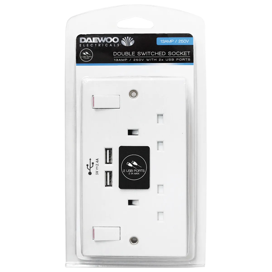Daewoo Double Socket with USB