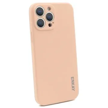 Enkay iPhone 14 Pro Liquid Silicone Case - Pink