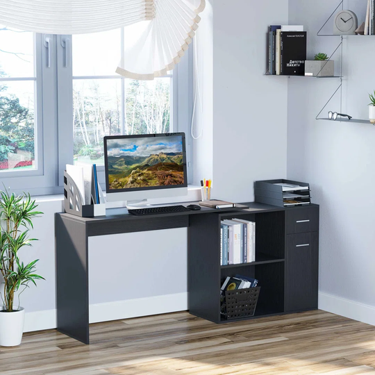 Ingelene 173Cm W L-Shape Computer Desk