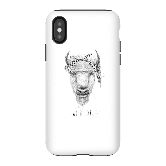 Balazs Solti Wild One Phone Case for iPhone and Android - iPhone X - Tough Case - Gloss