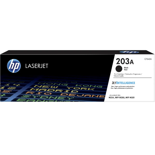 HP 203A Black Original LaserJet Toner Cartridge