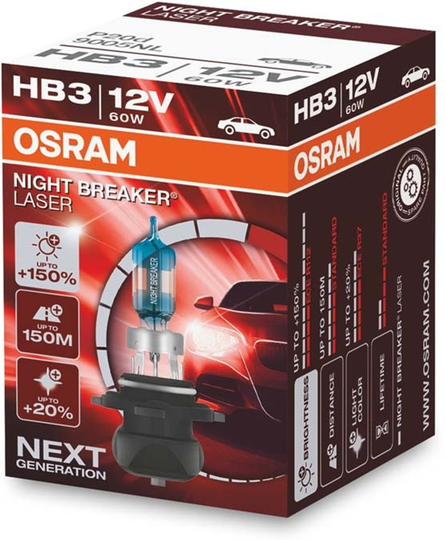 Bulb, headlight NIGHT BREAKER® LASER next generation 9005NL