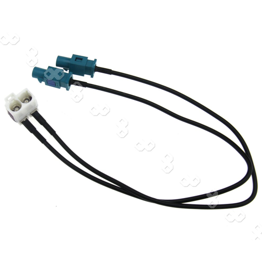 Fakra Radio Antenna Aerial Adapter Cable For VW Seat Skoda RNS RCD 510 310 315