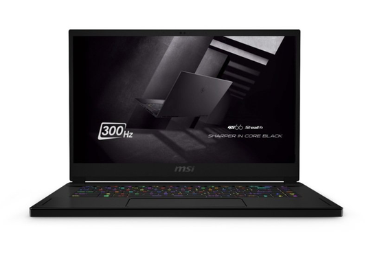MSI GS66 Stealth Core i7 16GB 1TB SSD RTX 2080 Super MaxQ 15.6" Win10 Home Gaming Laptop