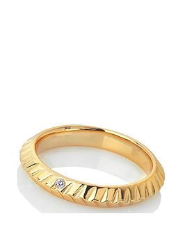 Hot Diamonds X Jac Jossa Hope Ring, Gold, Size L, Women