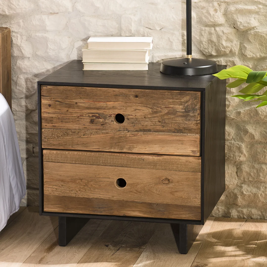 Howland 2 Drawer Bedside Table