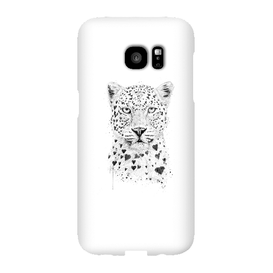 Balazs Solti Love Hearts Phone Case for iPhone and Android - Samsung S7 Edge - Snap Case - Matte