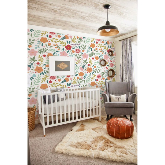 Walllpaper Roll 360X250cm Kitchen Livingroom Bedroom Mural Decoration Wallpaper Material With Print - Folk Vintage