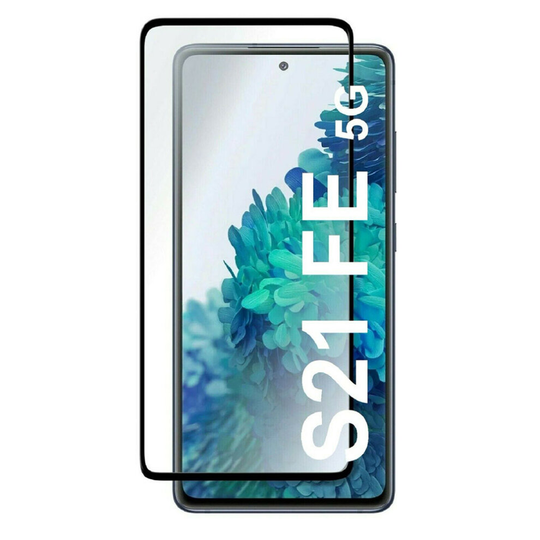Full Glue 9D Tempered Glass Screen Protector For Galaxy S21 FE