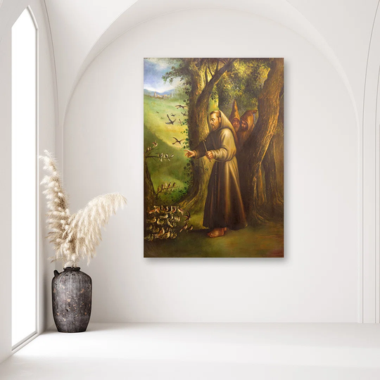 Canvas Print Saint Francis Of Assisi