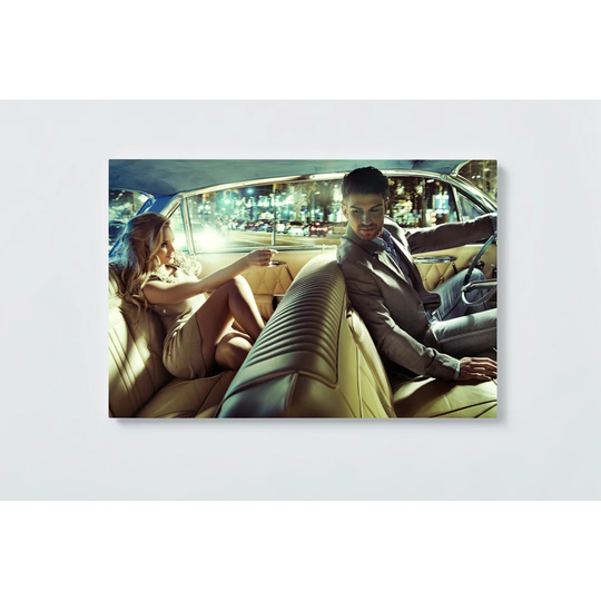 Nightlife Motif Magnetic Wall Mounted Cork Board