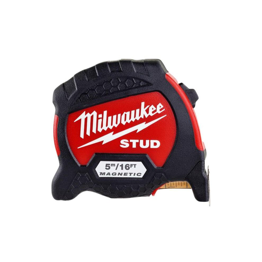 Milwaukee STUD II Magnetic Tape Measure 5m/16ft (Width 33mm) 4932471628