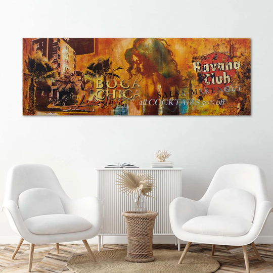 Canvas Print Cuba Havana Panorama