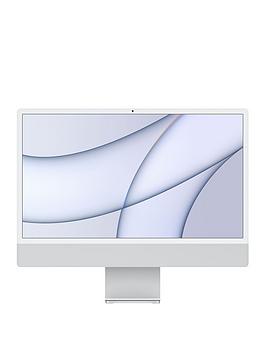 Apple Imac (M1, 2021) 24 Inch With Retina 4.5K Display, 8-Core Cpu, 8-Core Gpu, 512Gb Storage - Silver - Imac Only
