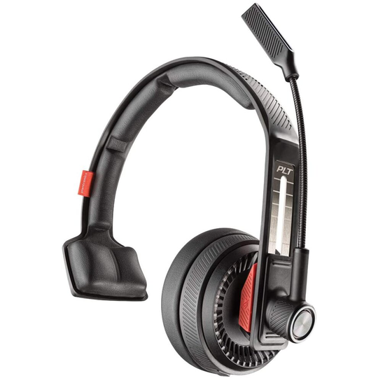 Plantronics Voyager 104 Bluetooth Over Ear Headset with Mic Built for Truckers