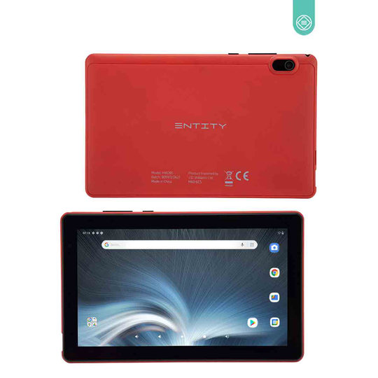 Entity Verso Mini 7 Inch Android 11 Tablet WIFI Bluetooth Quad-core 1GB/16GB Plastic Case - Red