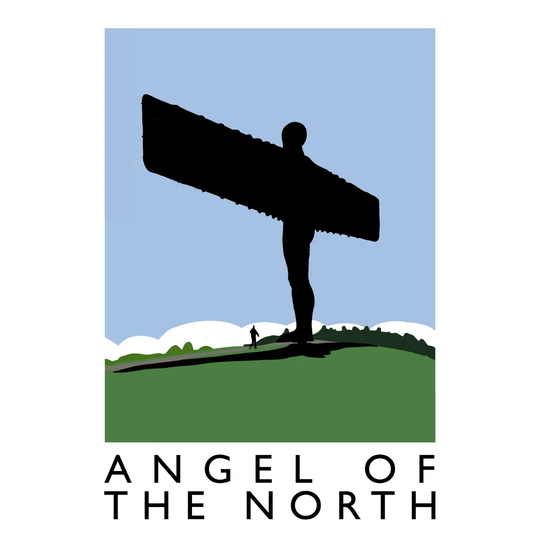 Angel of the North 1 by Richard O'Neil - Graphic Art Print on Paper