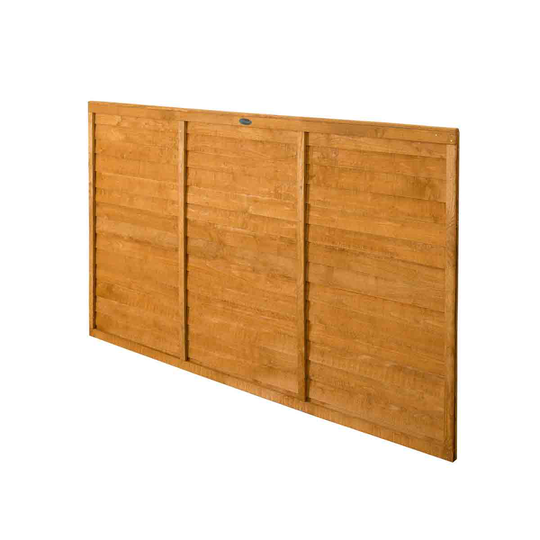 Forest Garden 4' x 6' (122 x 183cm) Trade Lap Fence Panel