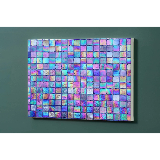 Mosaic Tiles Magnetic Wall Mounted Photo Memo Board