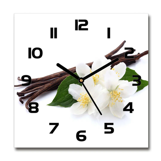 Joshuea Jasmine and Vanilla Silent Wall Clock