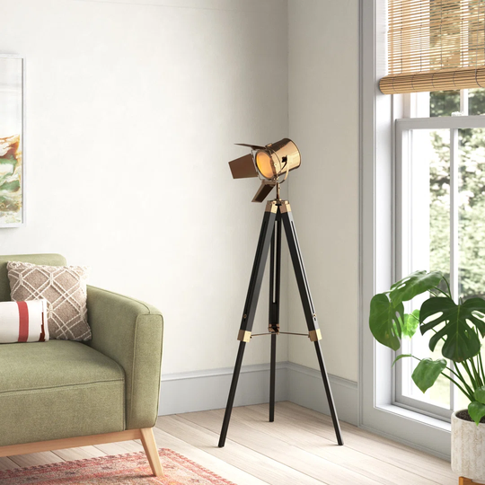 Fontinella 137.5cm Tripod Floor Lamp