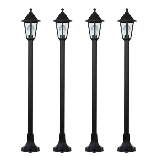 Mieka 1-Light 120cm Post Light