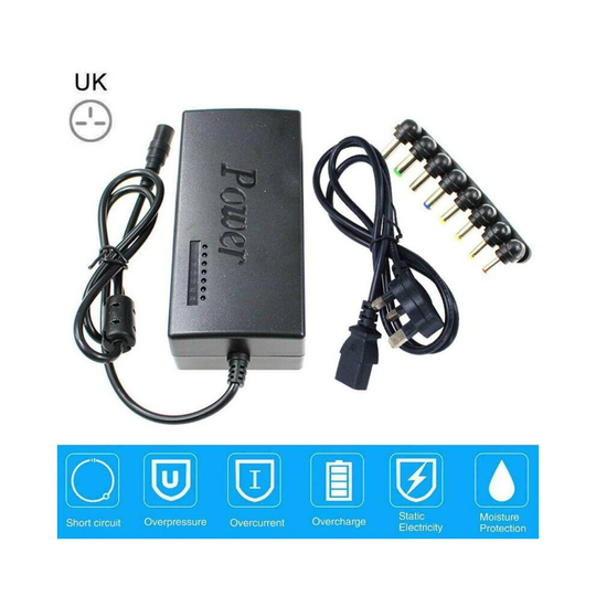 Universal 96W Laptop Power Supply Charger 12V-24V AC/DC Adapter Laptop Charger