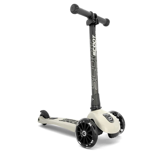 Scoot and Ride Highway Kick 3 Scooter LED Ash