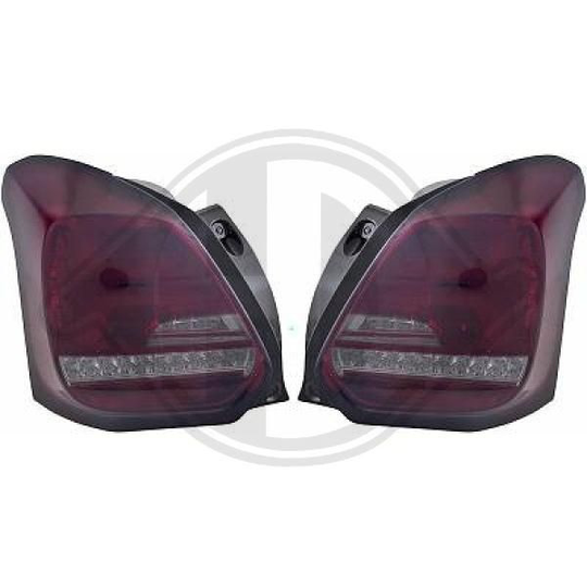 Taillight set HD Tuning 6416696 Diederichs 6416696