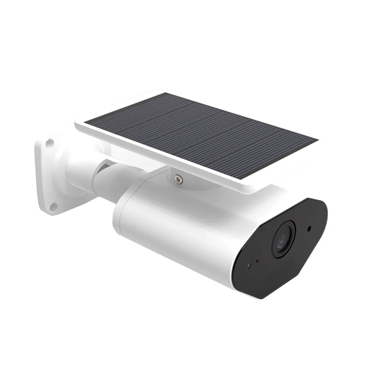 ENER-J Smart Wireless 1080P Camera With Solar Panel White
