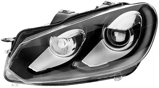 Headlight 1ZS009902-521 by Hella Right