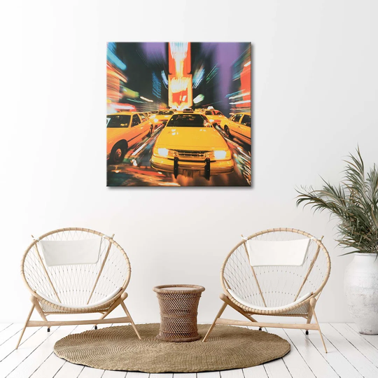 Canvas Print New York City Taxi