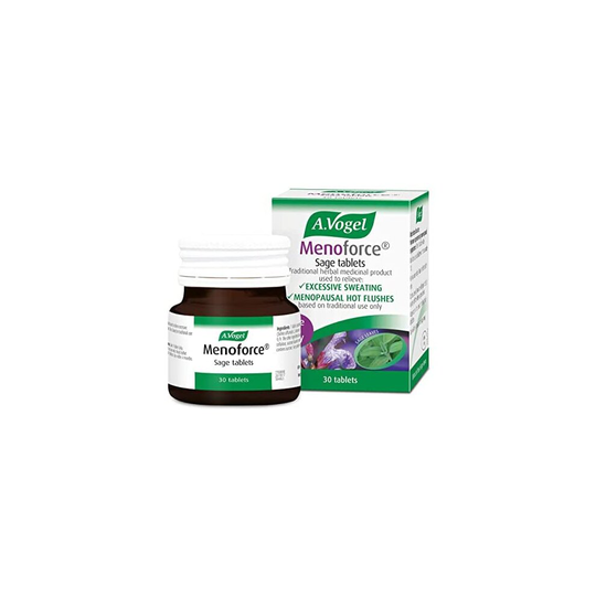 A.Vogel Menoforce Sage Tablets | for Menopausal Hot Flushes & Night Sweats | One-a-Day | 30 Tablets