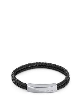Calvin Klein Wrapped & Braided Mens Bracelet, Multi, Men