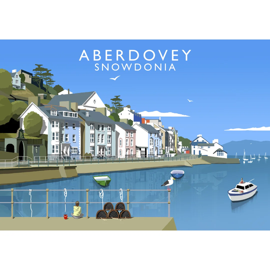 Aberdovey by Richard O'Neil Graphic Art Print on Paper