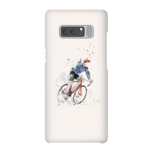 Balazs Solti Cycler Phone Case for iPhone and Android - Samsung Note 8 - Snap Case - Matte