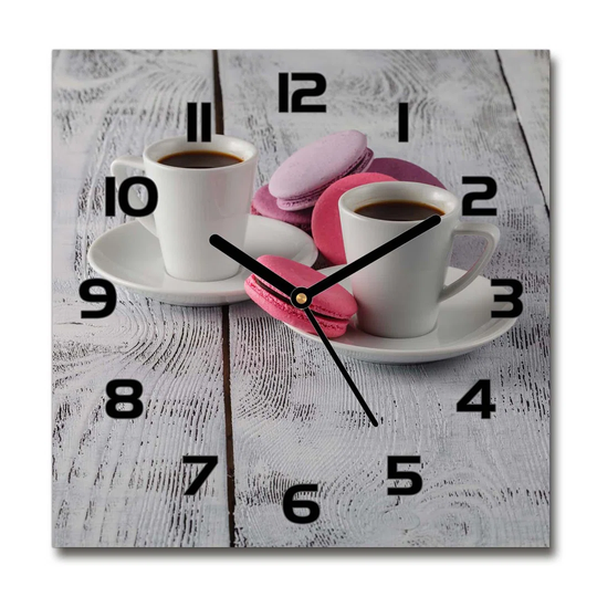 Harice Coffee and Cookies Silent Wall Clock