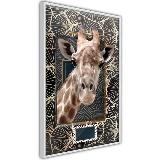 Poster - Giraffe In The Frame