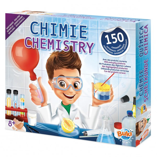Buki France Chemistry Set with 150 Experiments