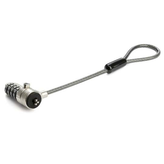 StarTech.com Universal Laptop Cable Lock Expansion Loop Combination Lock
