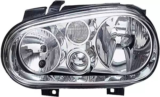 Headlight 1EL007700-051 by Hella Left